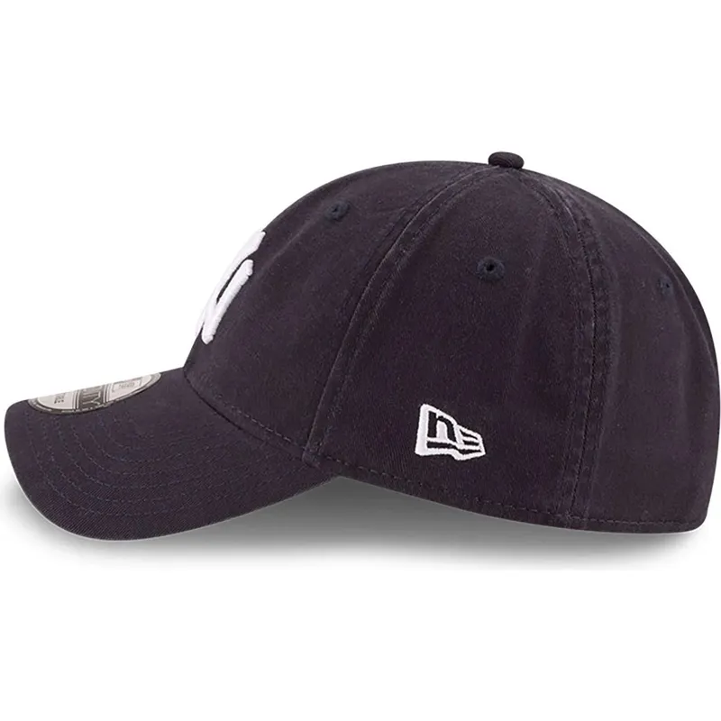 cap-islenkta-navy-blue-adjustable-strap-9twenty-core-classic-new-york-yankees-mlb-new-era cap-islenkta-navy-blue-adjustable-strap-9twenty-core-classic-new-york-yankees-mlb-new-era