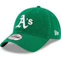 cap-islenkta-green-adjustable-strap-9twenty-core-classic-oakland-athletics-mlb-new-era