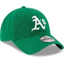 zielona-regulowana-czapka-z-zakrzywionym-daszkiem-9twenty-core-classic-oakland-athletics-mlb-new-era