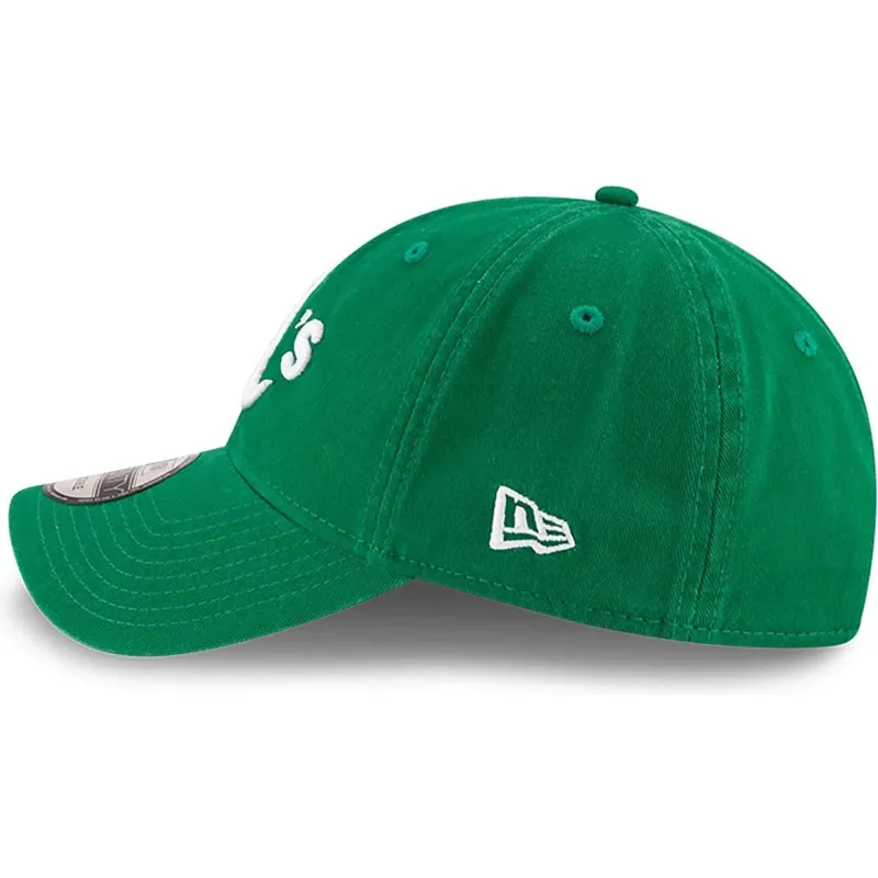kepure-islenkta-zalia-reguliuojamas-9twenty-core-classic-oakland-athletics-mlb-new-era