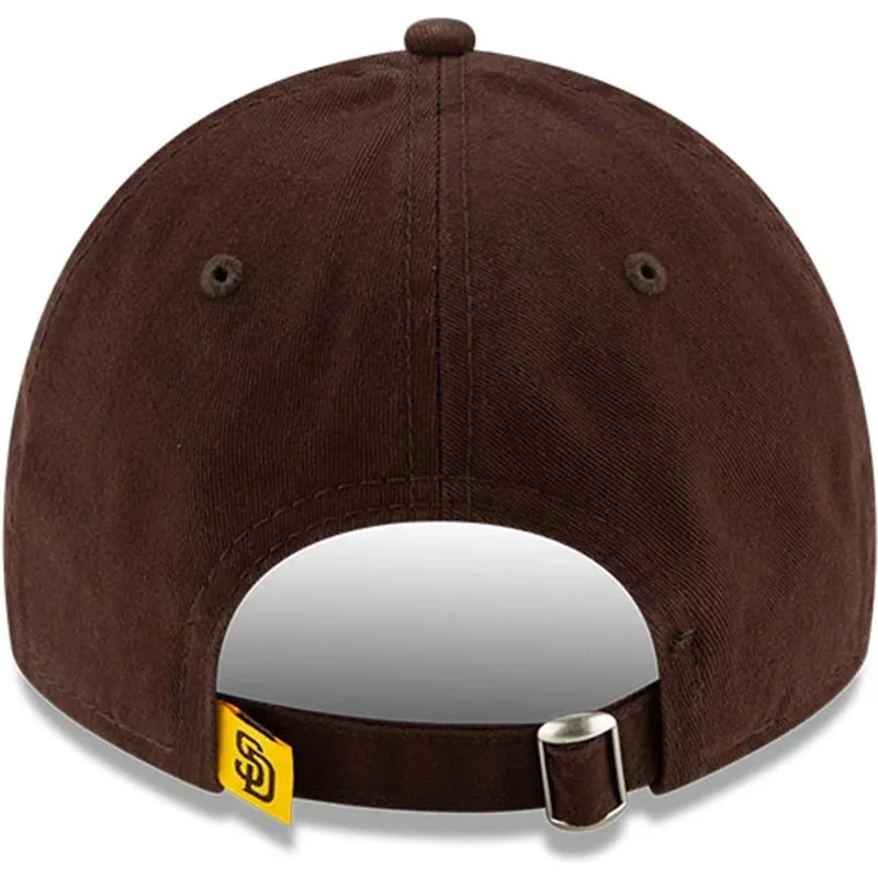 kepure-islenkta-ruda-reguliuojamas-9twenty-core-classic-san-diego-padres-mlb-new-era