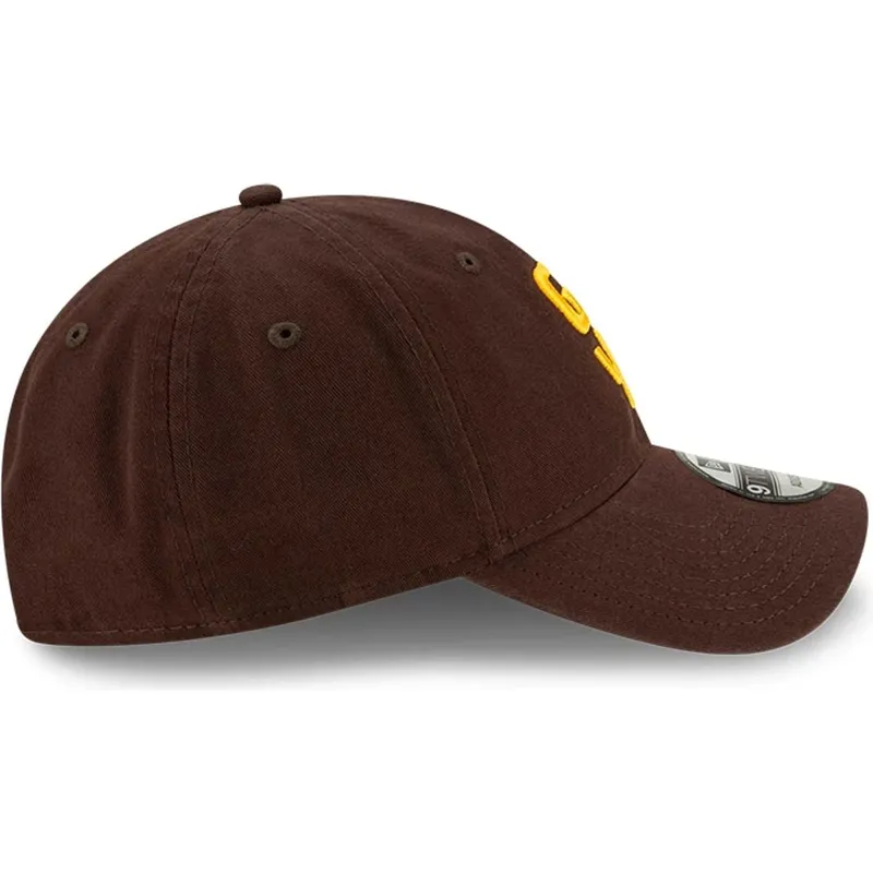 kepure-islenkta-ruda-reguliuojamas-9twenty-core-classic-san-diego-padres-mlb-new-era