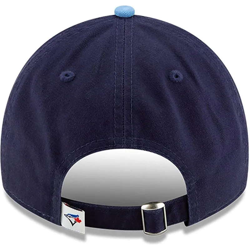 kepure-islenkta-tamsiai-melyna-reguliuojamas-9twenty-core-classic-toronto-blue-jays-mlb-new-era