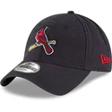 kepure-islenkta-tamsiai-melyna-reguliuojama-juostele-9twenty-core-classic-st-louis-cardinals-mlb-new-era