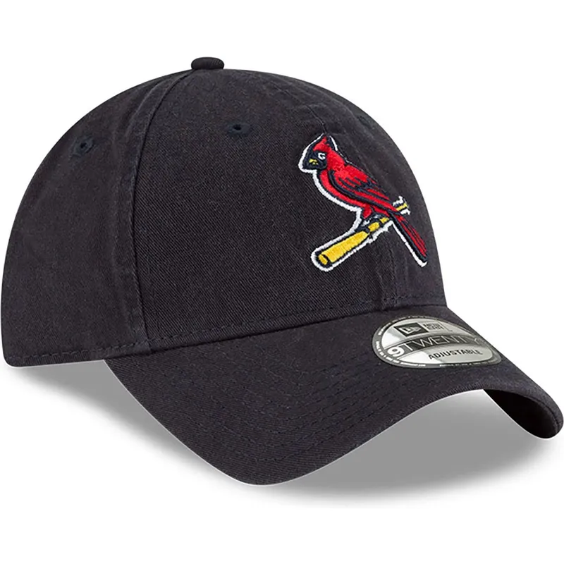 kepure-islenkta-tamsiai-melyna-reguliuojama-juostele-9twenty-core-classic-st-louis-cardinals-mlb-new-era