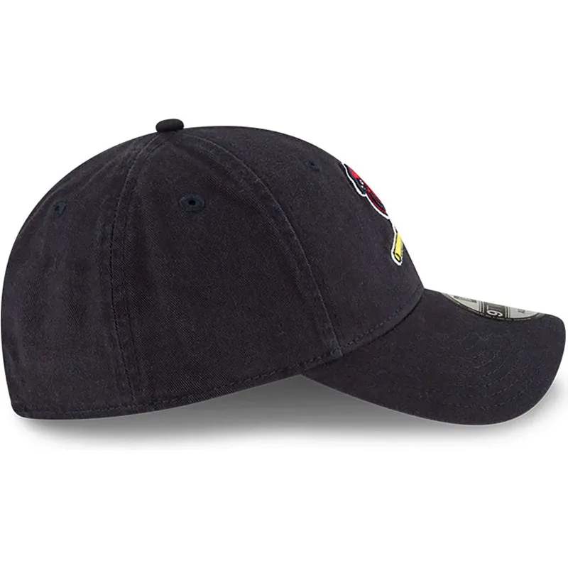 kepure-islenkta-tamsiai-melyna-reguliuojama-juostele-9twenty-core-classic-st-louis-cardinals-mlb-new-era