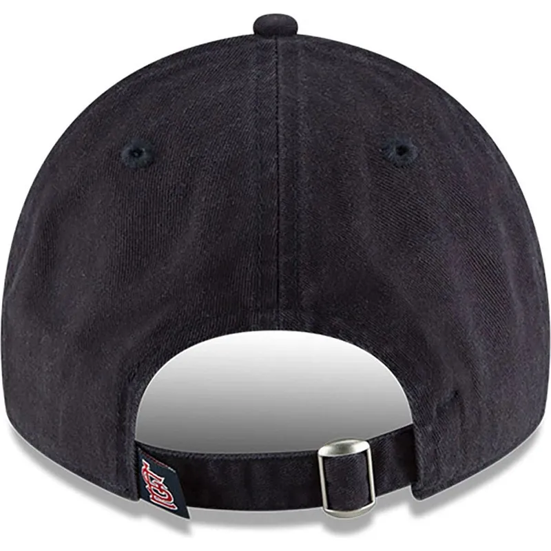 kepure-islenkta-tamsiai-melyna-reguliuojama-juostele-9twenty-core-classic-st-louis-cardinals-mlb-new-era