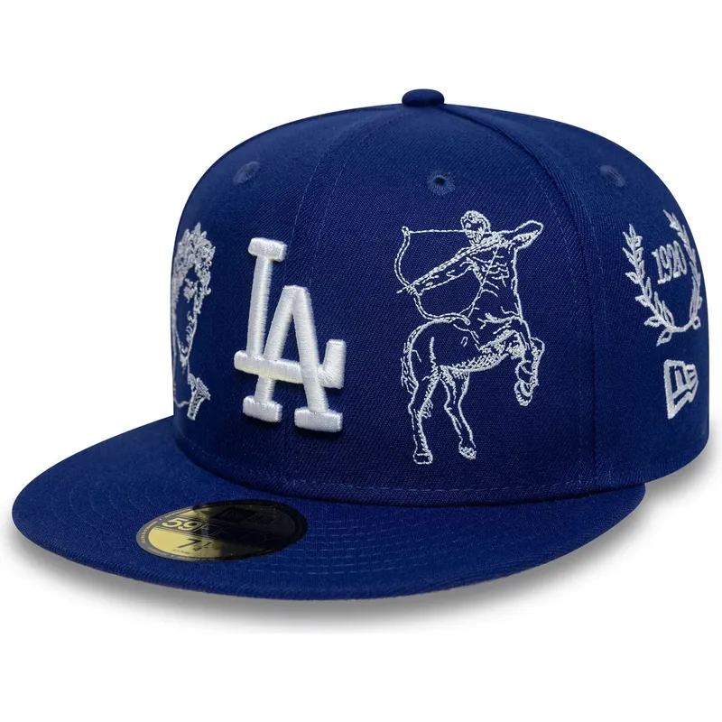 kepure-plokscia-melyna-priglundanti-59fifty-mythical-los-angeles-dodgers-mlb-new-era