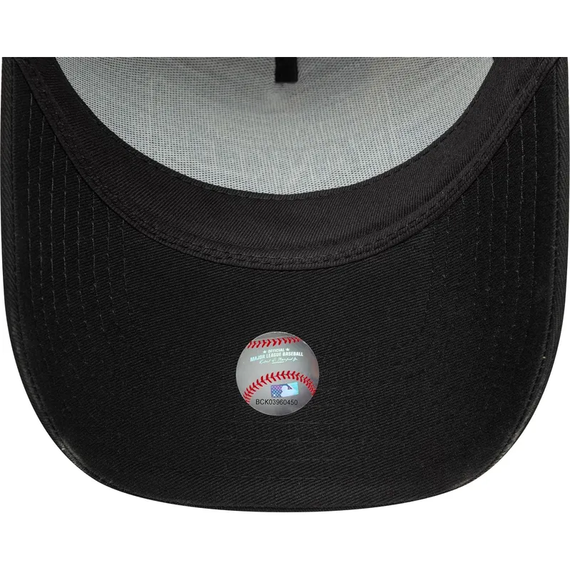 kepure-islenkta-juoda-snapback-a-frame-patch-new-york-yankees-mlb-new-era