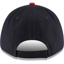 kepure-islenkta-tamsiai-melyna-reguliuojamas-9forty-the-league-cleveland-guardians-mlb-new-era
