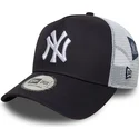 kepure-islenkta-tamsiai-melyna-snapback-a-frame-multi-patch-new-york-yankees-mlb-new-era