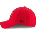 kepure-islenkta-raudona-reguliuojamas-9forty-the-league-atlanta-hawks-nba-new-era
