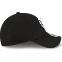 kepure-islenkta-juoda-reguliuojama-juostele-9forty-the-league-brooklyn-nets-nba-new-era