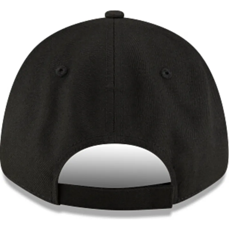 kepure-islenkta-juoda-reguliuojama-juostele-9forty-the-league-brooklyn-nets-nba-new-era