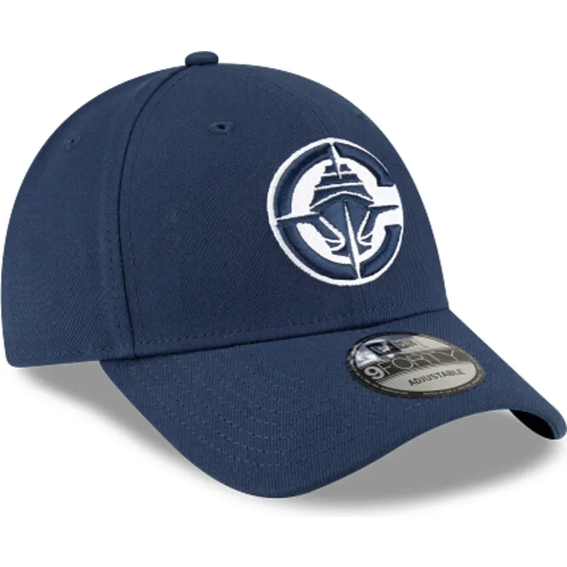cap-islenkta-navy-blue-adjustable-strap-9forty-the-league-los-angeles-clippers-nba-new-era