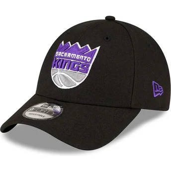 Kepurė išlenkta juoda reguliuojamas 9FORTY The League Sacramento Kings NBA New Era