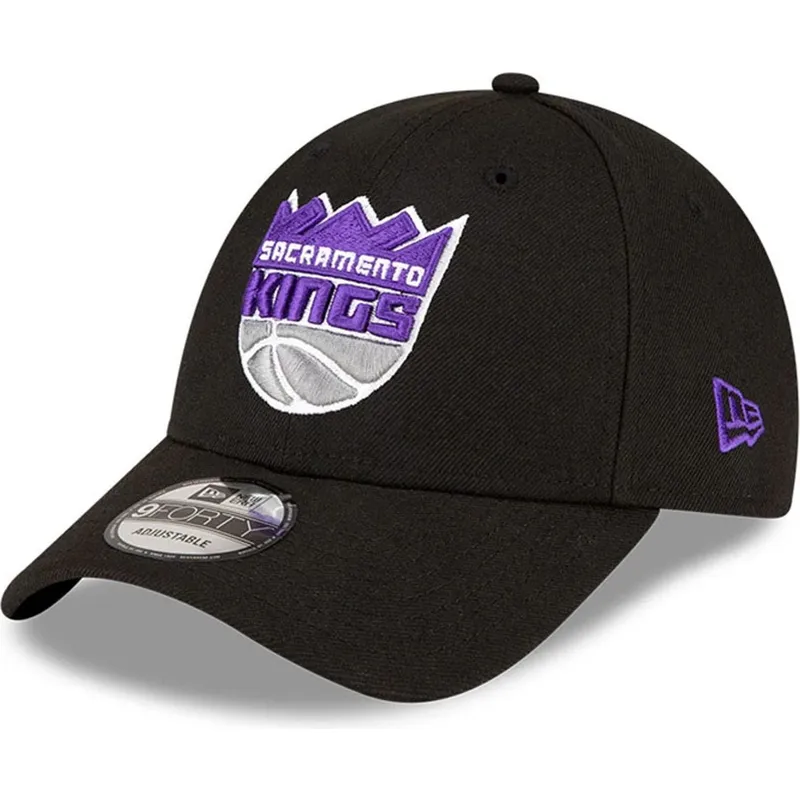 czapka-z-daszkiem-czarna-regulowana-9forty-the-league-sacramento-kings-nba-new-era