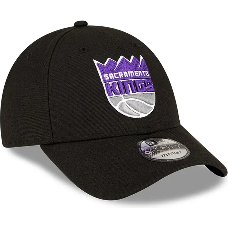czapka-z-daszkiem-czarna-regulowana-9forty-the-league-sacramento-kings-nba-new-era