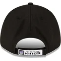 kepure-islenkta-juoda-reguliuojamas-9forty-the-league-sacramento-kings-nba-new-era
