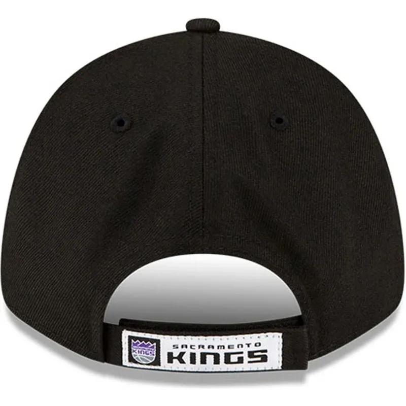 czapka-z-daszkiem-czarna-regulowana-9forty-the-league-sacramento-kings-nba-new-era
