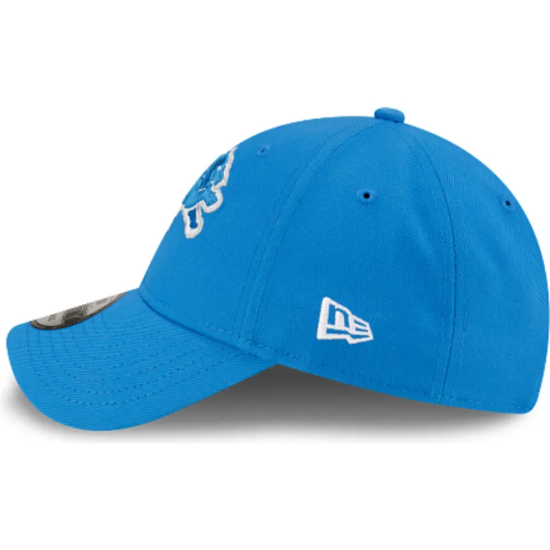 kepure-islenkta-melyna-reguliuojamas-9forty-the-league-detroit-lions-nfl-new-era