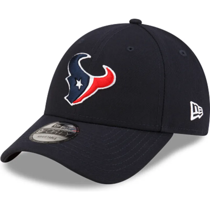 cap-islenkta-navy-blue-adjustable-strap-9forty-the-league-houston-texans-nfl-new-era