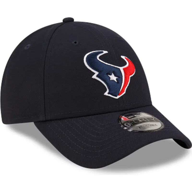 kepure-islenkta-tamsiai-melyna-reguliuojamas-9forty-the-league-houston-texans-nfl-new-era