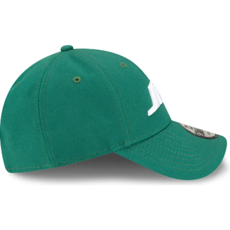 kepure-islenkta-zalia-reguliuojama-juostele-9forty-the-league-new-york-jets-nfl-new-era
