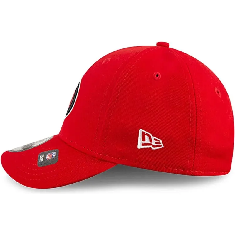 kepure-islenkta-raudona-reguliuojama-juostele-vaikams-9forty-the-league-san-francisco-49ers-nfl-new-era