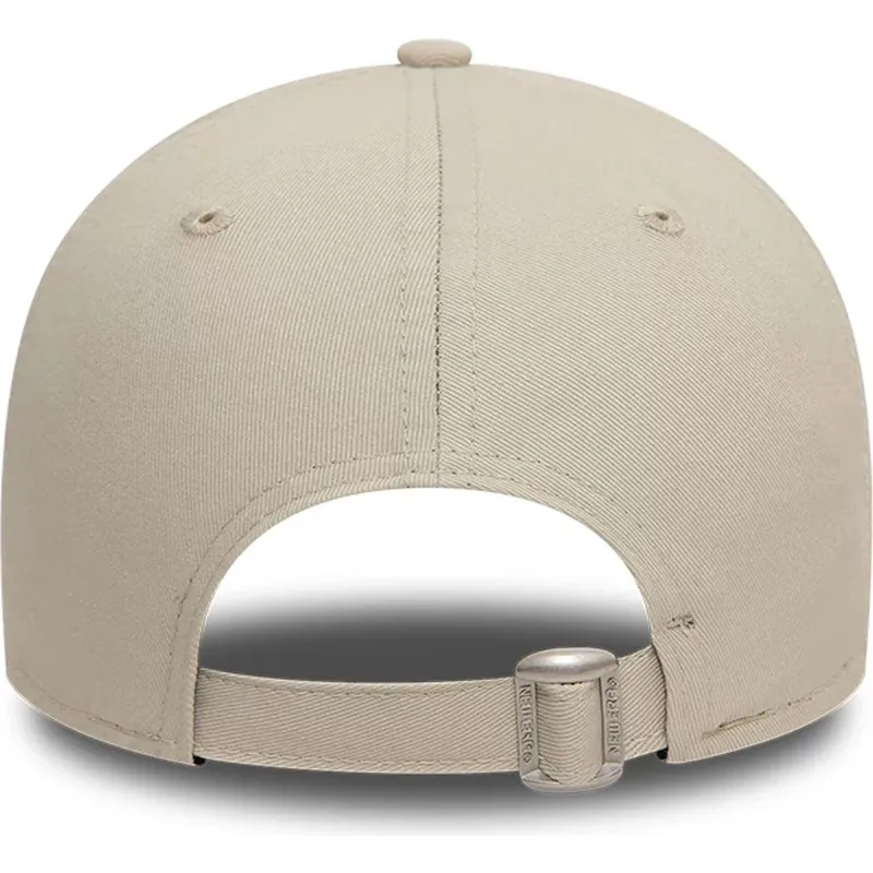 cap-islenkta-beige-adjustable-strap-9forty-league-essential-new-york-yankees-mlb-new-era