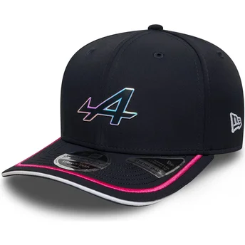 Granatowa czapka z zakrzywionym daszkiem snapback 9SEVENTY Stretch Snap Alpine F1 Team Formula 1 od New Era