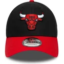 czarna-i-czerwona-zakrzywiona-czapka-z-daszkiem-regulowana-9forty-side-patch-chicago-bulls-nba-od-new-era