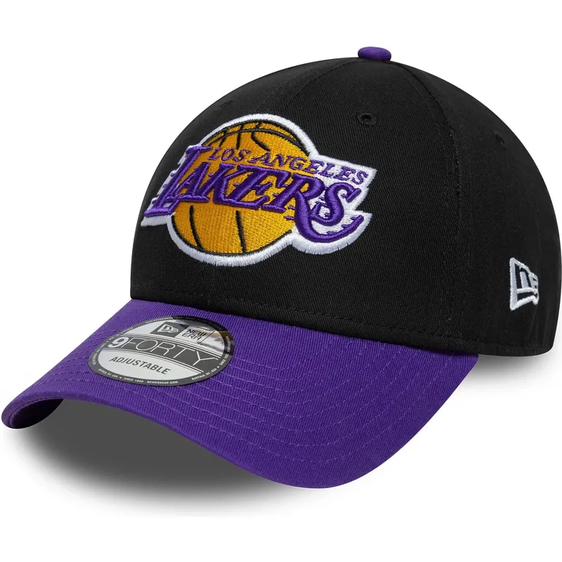 czapka-z-daszkiem-czarna-i-fioletowa-regulowana-9forty-side-patch-los-angeles-lakers-nba-od-new-era