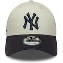 kepure-islenkta-smelio-reguliuojamas-9forty-side-script-new-york-yankees-mlb-new-era