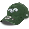 zielona-zakrzywiona-regulowana-czapka-9twenty-washed-distress-new-york-jets-nfl-od-new-era