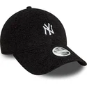 czarna-zakrzywiona-czapka-regulowana-dla-kobiet-9forty-borg-new-york-yankees-mlb-od-new-era