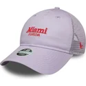 fioletowa-czapka-trucker-regulowana-dla-kobiet-9twenty-city-miami-miasta-i-plaze-od-new-era