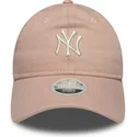 kepure-islenkta-rozine-reguliuojamas-9twenty-dye-denim-new-york-yankees-mlb-new-era