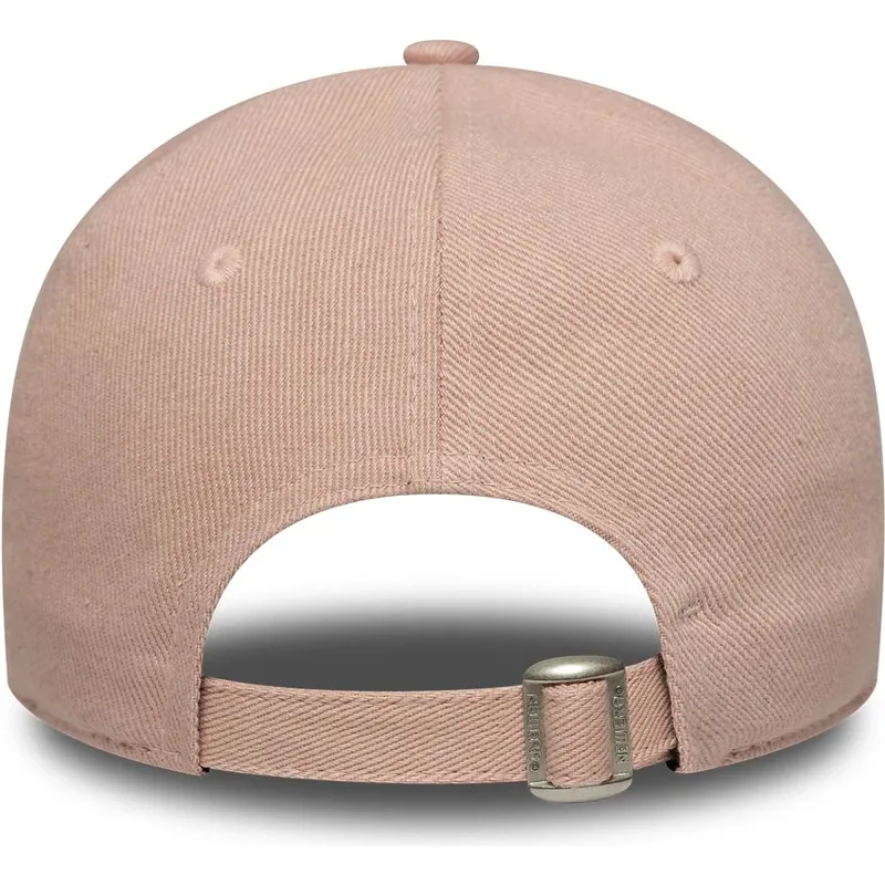 rozowa-regulowana-czapka-z-zakrzywionym-daszkiem-dla-kobiet-9twenty-dye-denim-new-york-yankees-mlb-new-era