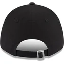 new-era-curved-brim-women-9forty-metallic-logo-new-york-yankees-mlb-black-adjustable-cap