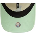bezowo-zielona-regulowana-czapka-z-daszkiem-dla-kobiet-9twenty-world-series-cooperstown-los-angeles-dodgers-mlb-od-new-era