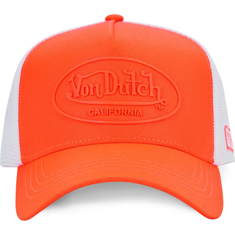 kepure-islenkta-oranzine-snapback-fluo04-von-dutch