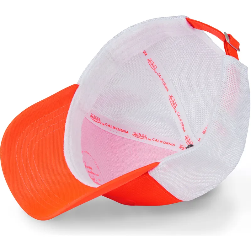 kepure-islenkta-oranzine-snapback-fluo04-von-dutch