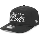 kepure-islenkta-juoda-reguliuojamas-19twenty-draft-2025-chicago-bulls-nba-new-era