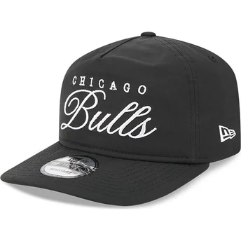 Czarna zakrzywiona czapka regulowana 19TWENTY Draft 2025 Chicago Bulls NBA od New Era