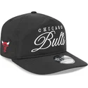 czapka-z-daszkiem-czarna-regulowana-19twenty-draft-2025-chicago-bulls-nba-new-era