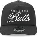 kepure-islenkta-juoda-reguliuojamas-19twenty-draft-2025-chicago-bulls-nba-new-era