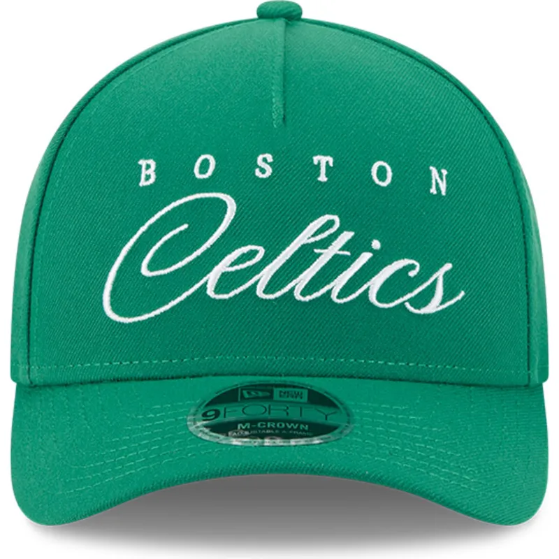 zielona-czapka-z-zakrzywionym-daszkiem-snapback-9forty-m-crown-draft-2025-boston-celtics-nba-new-era
