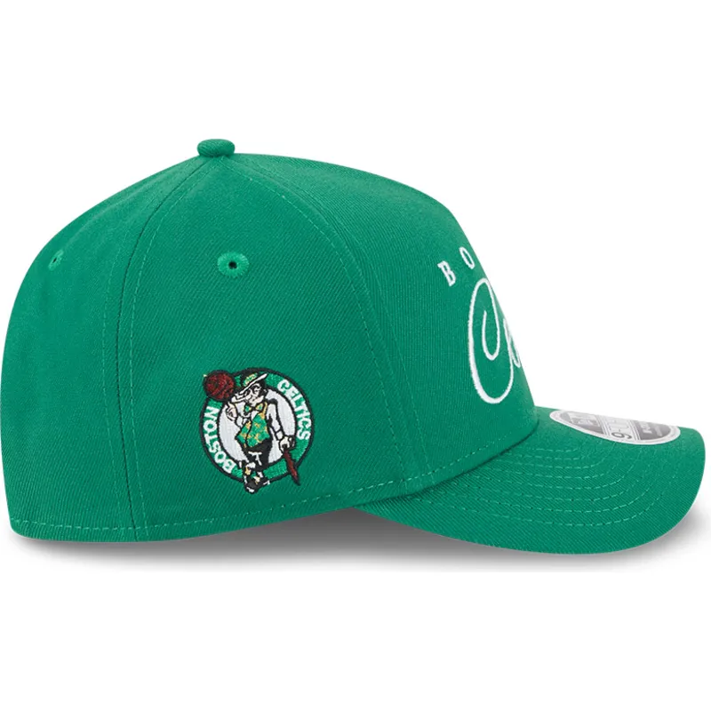 zielona-czapka-z-zakrzywionym-daszkiem-snapback-9forty-m-crown-draft-2025-boston-celtics-nba-new-era