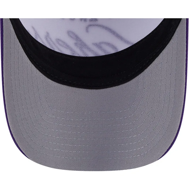 biala-i-fioletowa-zakrzywiona-czapka-snapback-9forty-m-crown-draft-2025-los-angeles-lakers-nba-new-era
